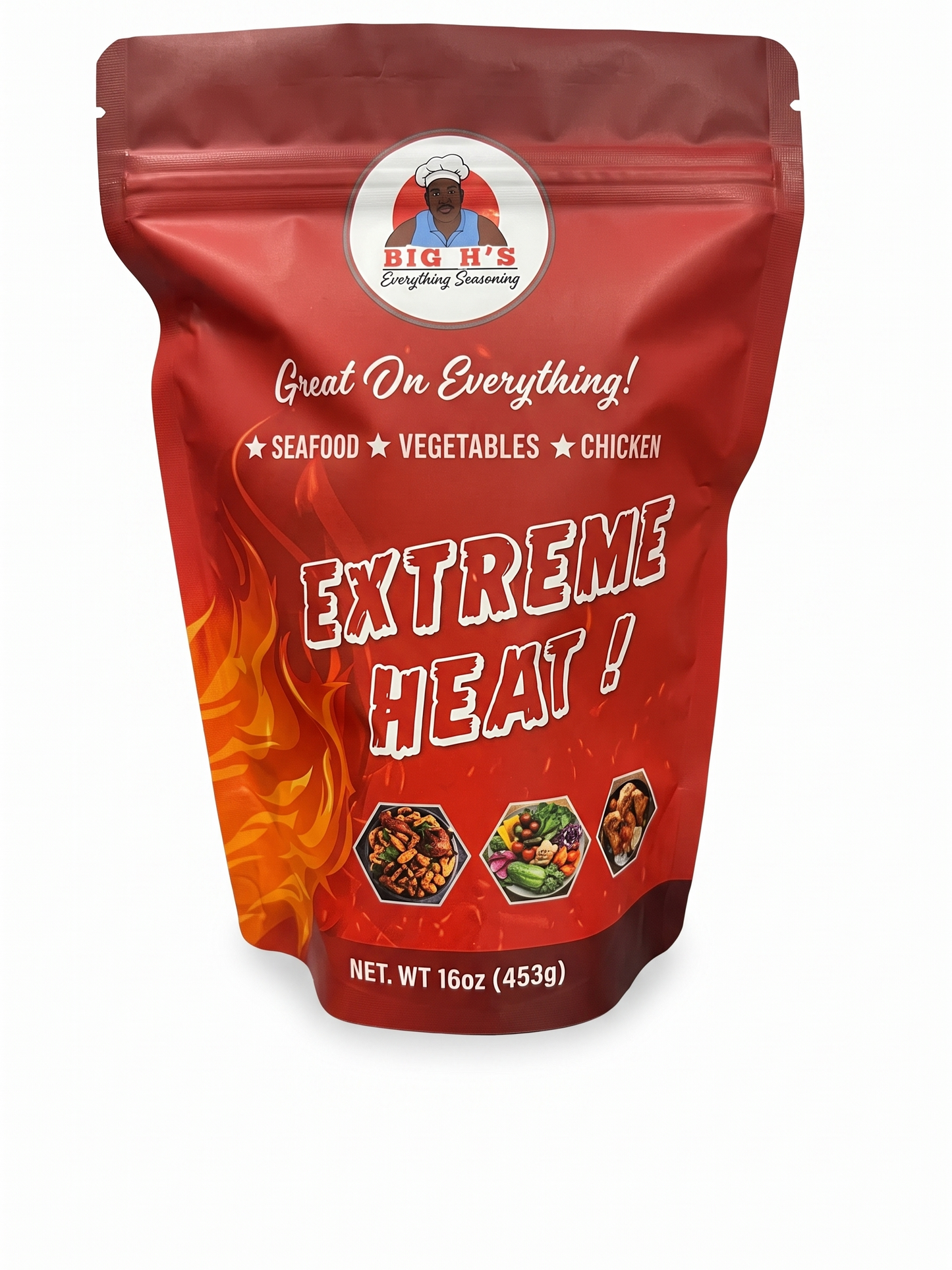 Big H's Everything Seasoning EXTREME HEAT | 16 oz