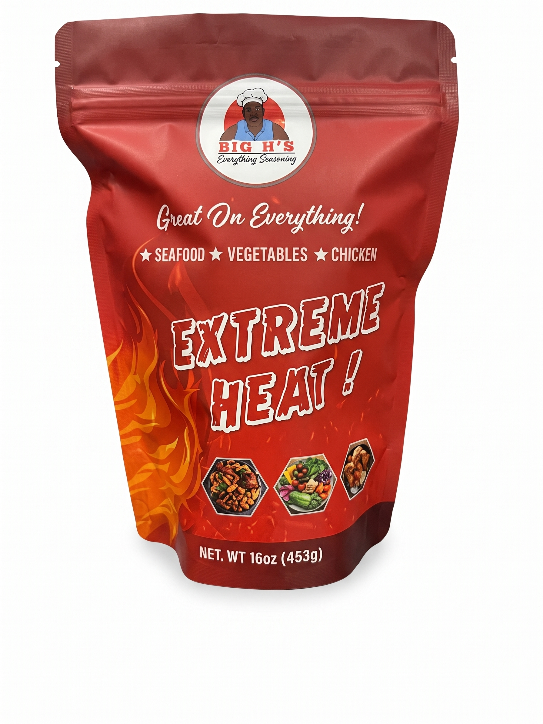 Big H's Everything Seasoning EXTREME HEAT | 16 oz